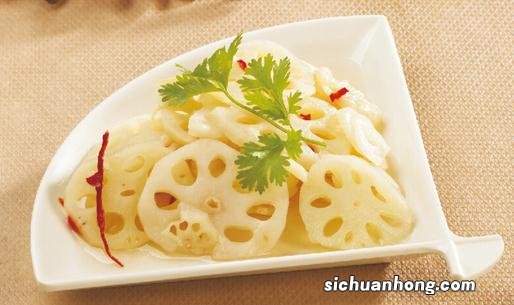 选购莲藕看闻摸一样不可少