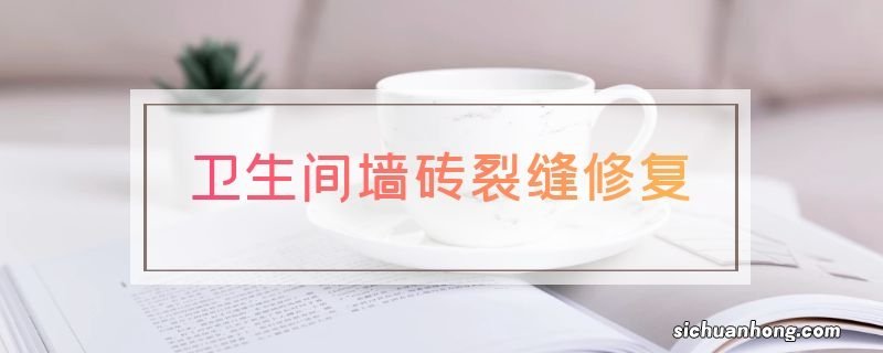 卫生间墙砖裂缝修复