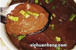 蒸猪血怎么兑水