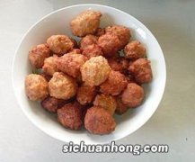 炸的肉圆怎么做好吃