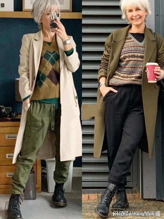 上了年纪的女人穿冬靴,除了马丁靴还有这3双,每双都时髦又显瘦