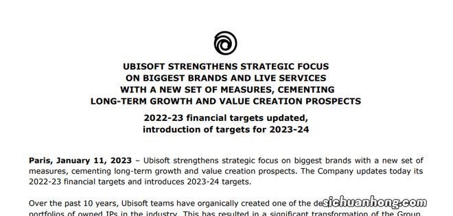 育碧又宣布取消3款未公布的游戏,半年已砍掉7个项目