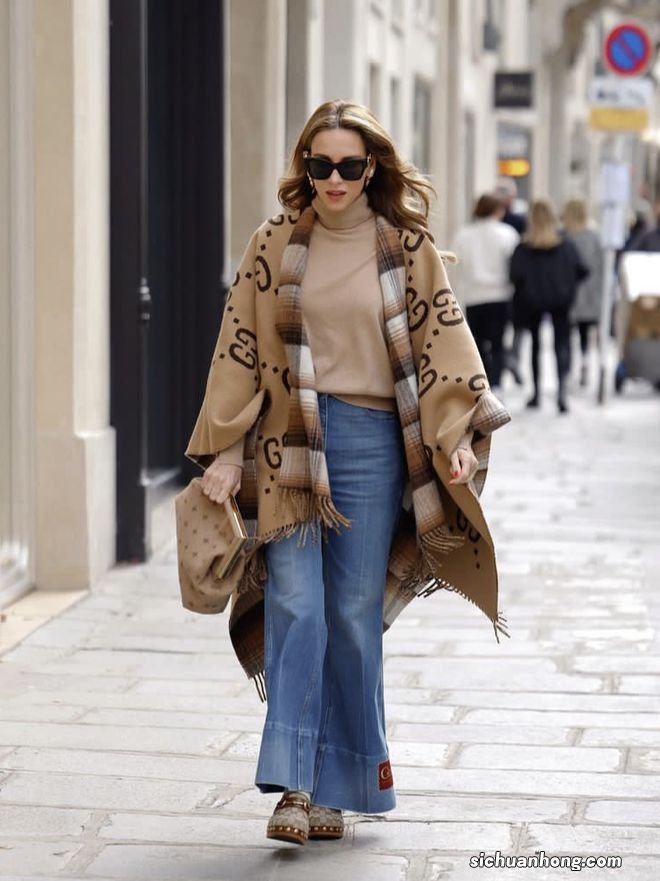 回暖了!大衣配牛仔裤这样穿时髦炸了!