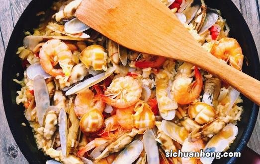 西班牙海鲜饭的做法 满足你的胃口