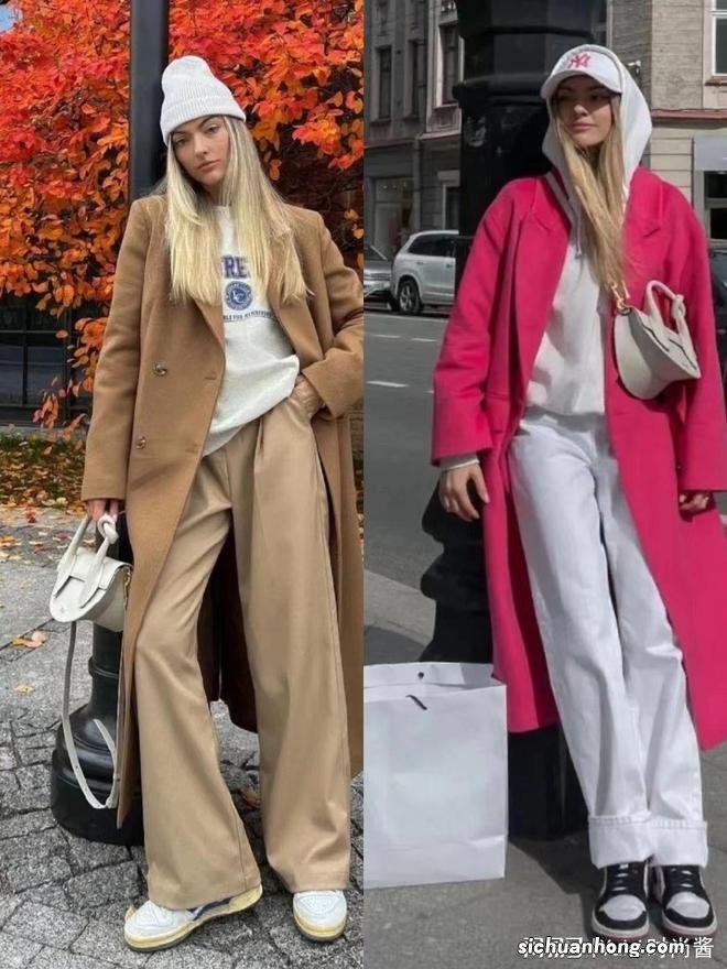 今年穿“卫衣”,下面务必别搭裙子了,瞧潮人这样穿多时髦