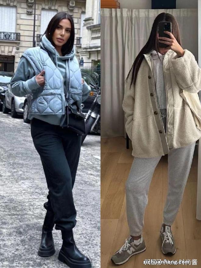 今年穿“卫衣”,下面务必别搭裙子了,瞧潮人这样穿多时髦