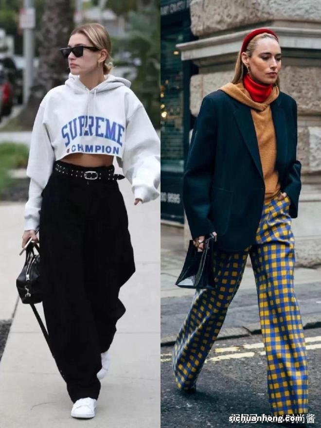 今年穿“卫衣”,下面务必别搭裙子了,瞧潮人这样穿多时髦