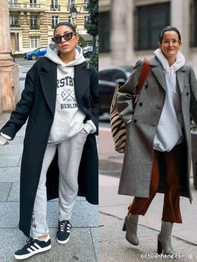 今年穿“卫衣”,下面务必别搭裙子了,瞧潮人这样穿多时髦