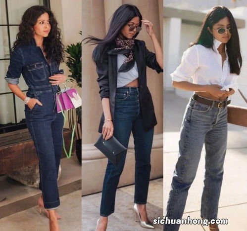 夏天牛仔裤怎么搭上衣 夏天牛仔裤搭配方法