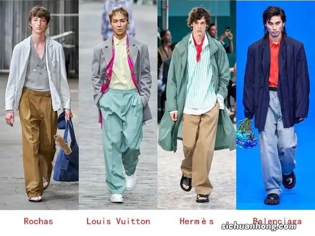 为什么建议男生多穿阔腿裤?看这几位明星就知道了,显瘦、高级、太时尚,还提气质!