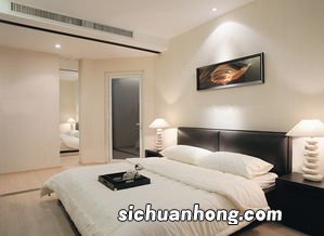 卧室挂式空调隐藏安装效果图 挂式空调隐藏式装法