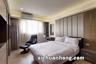 卧室挂式空调隐藏安装效果图 挂式空调隐藏式装法