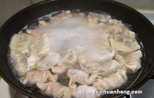 煮饺子什么时候加菜