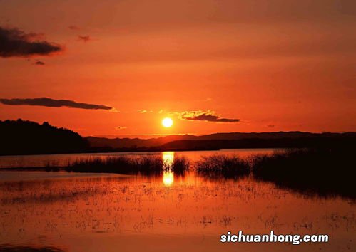 发夕阳图片代表什么意思