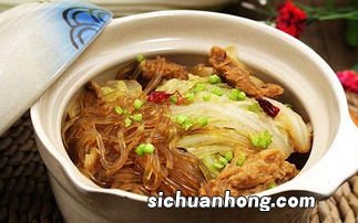 白色炖粉条加什么肉