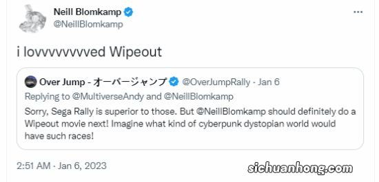 《GT赛车》电影导演回应拍《反重力赛车》：我超爱的