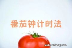 番茄计时法是什么意思