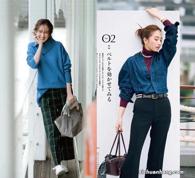 日本主妇真优雅!穿衣简单不复杂,时髦又显气质,这也太漂亮了吧