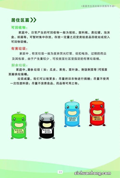 宜宾市生活垃圾分为几类
