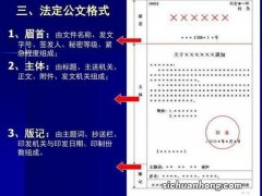 公文标题格式