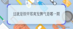 这就是铁甲郑爽发脾气是哪一期 这就是铁甲郑爽是在哪一期发的脾气