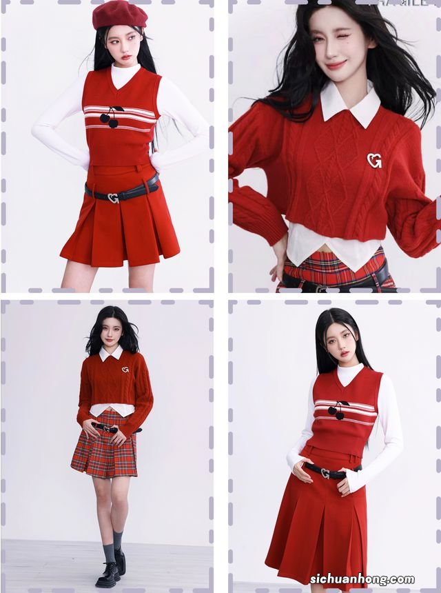 年底聚会怎么穿?这50套look照着穿美到爆!学生党必备!