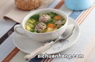 肉馅丸子汤怎么做好吃