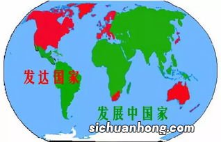发达国家和发展中国家的区别