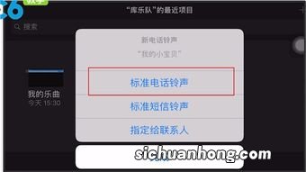 苹果铃声怎么设置自己的歌