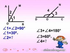 角与角的数量关系是什么意思
