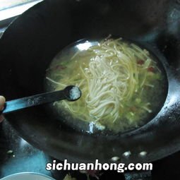 面条金针菇怎么做好吃法大全