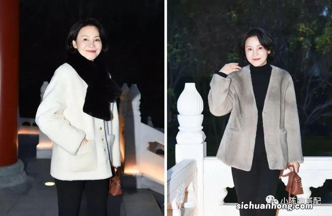 冬季放弃大衣、羽绒服吧!2款保暖又时髦的外套,60+女人穿刚刚好