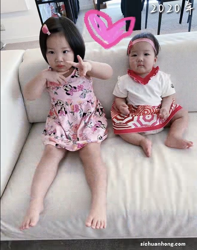 王祖蓝夫妇为女儿举办生日派对,4岁姐姐和2岁妹妹继承妈妈高颜值