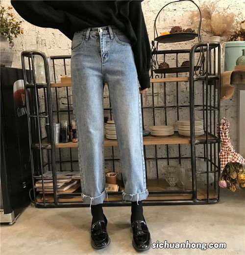 加绒裤子怎么卷裤脚