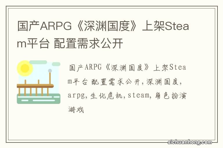 国产ARPG《深渊国度》上架Steam平台 配置需求公开