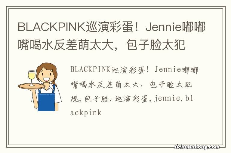 BLACKPINK巡演彩蛋！Jennie嘟嘟嘴喝水反差萌太大，包子脸太犯规