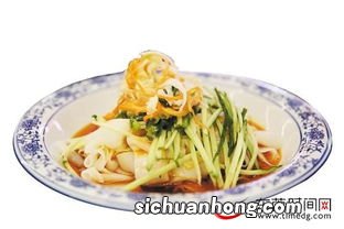 凉皮里面加什么菜好吃吗