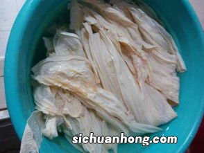 腐竹大白菜怎么做好吃