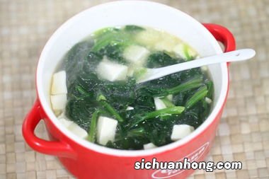 菠菜豆腐汤怎么做好吃