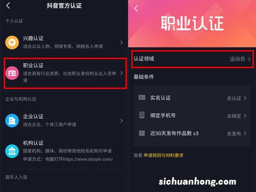 抖音怎么认证运动员