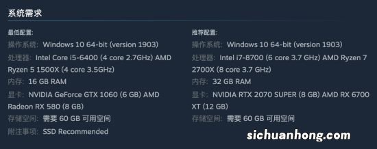 《Returnal》PC版最高要32G运存 玩家：优化太烂