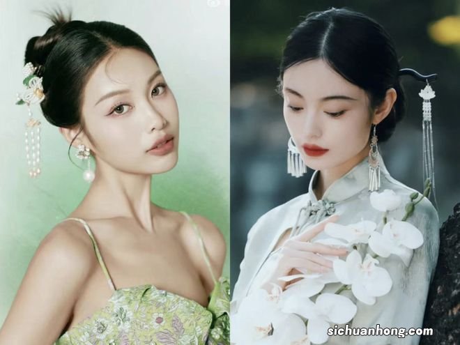 新中式的美,都是从头发丝儿开始的!