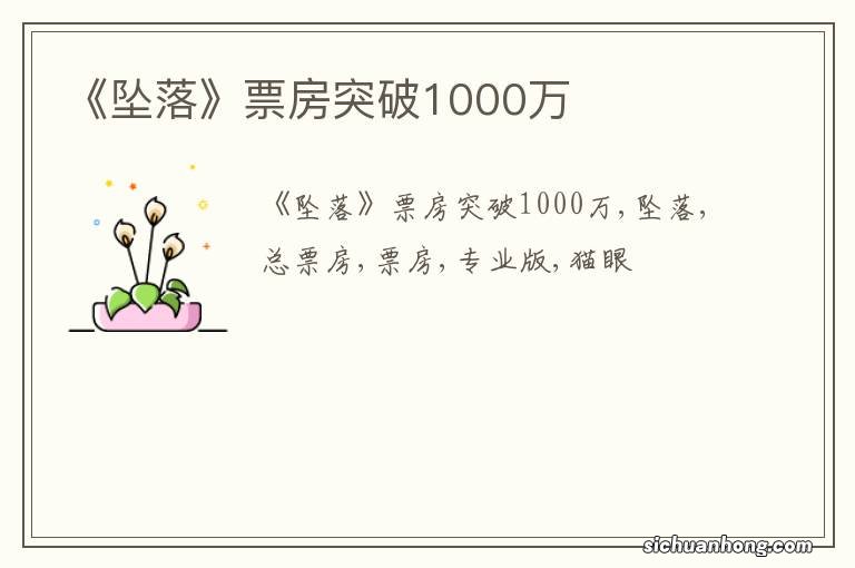 《坠落》票房突破1000万