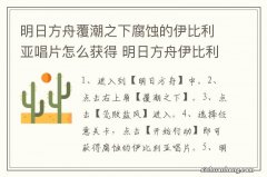 明日方舟覆潮之下腐蚀的伊比利亚唱片怎么获得 明日方舟伊比利亚唱片如何获得