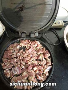 怎么在电饼铛里烤羊肉