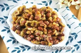 怎么样用鸡蛋炸花生米