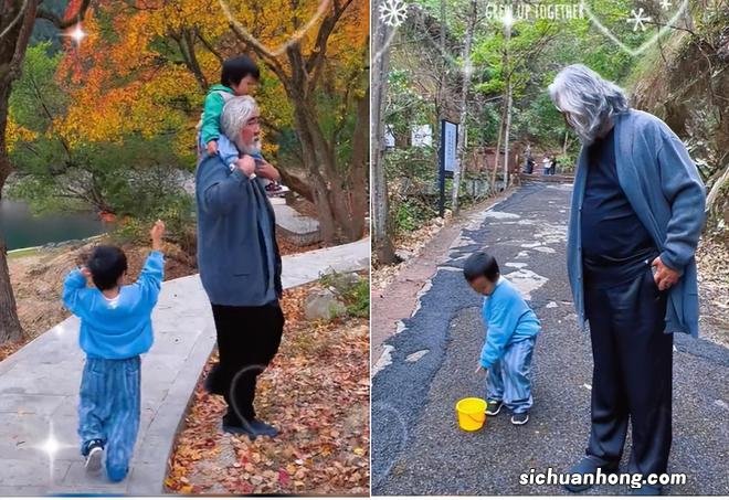 张纪中带娇妻小吃店吃饭!点一桌菜十分豪气,过于低调无路人认出