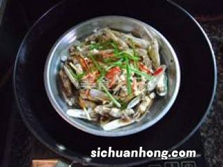福建清蒸蛏子蒸多久