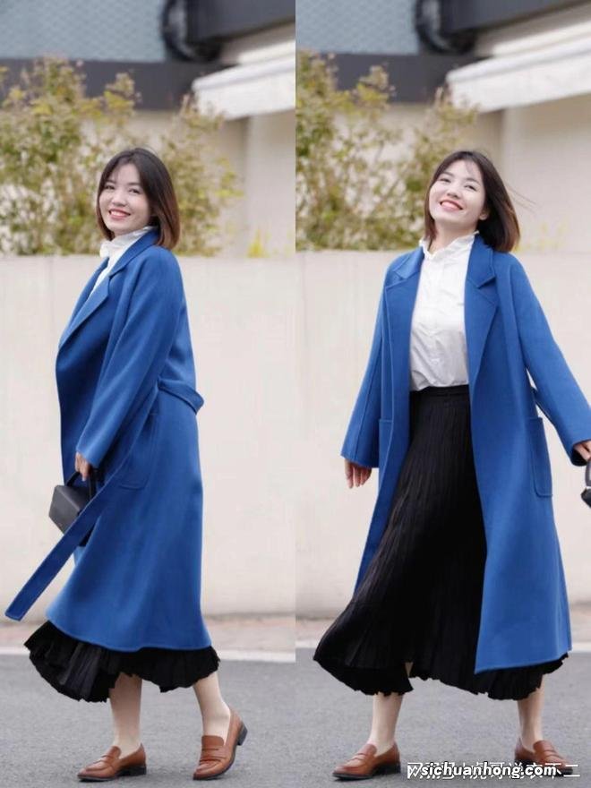 大衣+阔腿裤，大衣+裙子，教你用这两个公式承包“初冬”时尚