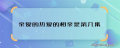 亲爱的热爱的相亲是第几集 韩商言相亲是哪一集